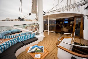 Outdoor Lounge Area of the Panorama ship